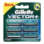Gillette Vector Plus Razor Blades 6-pack