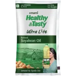 Emami Healthy & Tasty Ultra Lite Soyabean Oil Pouch 1ltr