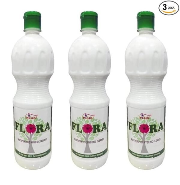 Plus Flora White Disinfectant Phenyl – 1ltr (Mallik Brand) - Image 3