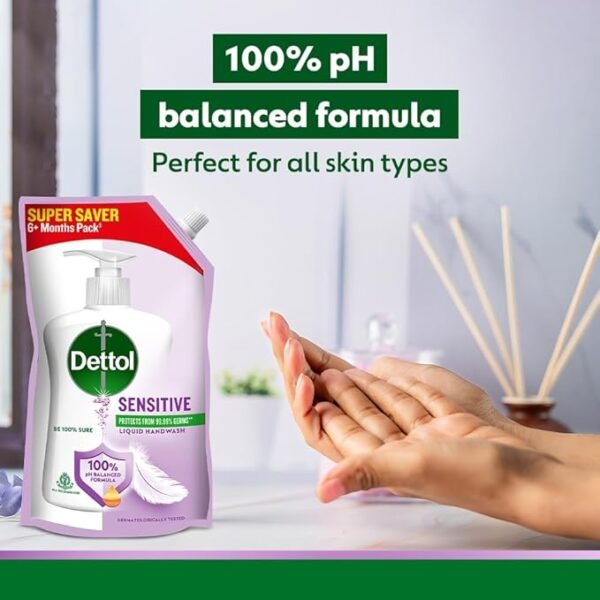 detol sesitive handwash pouch 675 ml