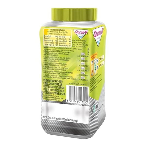 GLUCON D LIME 400GM - Image 4