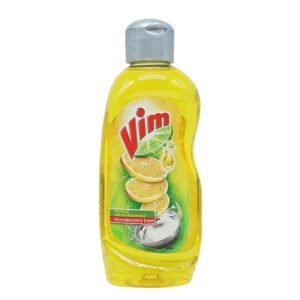 Vim Drop Liquid Lemon Dishwash 250ml Bottle