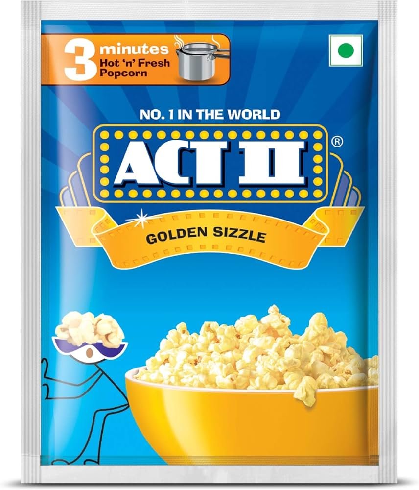 Act II Golden Sizzle Popcorn