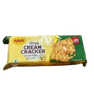 Raja Crispy Cream Cracker Sugar Free Biscuits 250gm