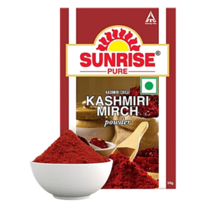 Sunrise Pure Kashmiri Mirch Spice Powder Pouch 50gm