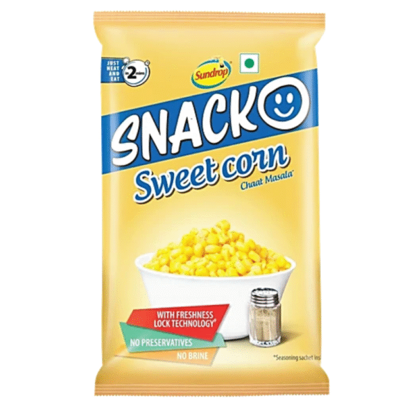 Sundrop Snacko Sweet Corn Chaat Masala, 121 g
