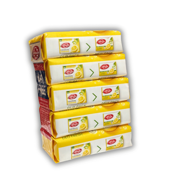 LIFEBUOY LEMON SOAP-100GM (Set Of 5)