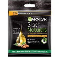Garnier Black Naturals, Original Black, Shade 2.0, 20 ml