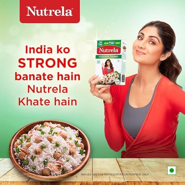 Nutrela Soya Mini Chunks 200gm - Image 3