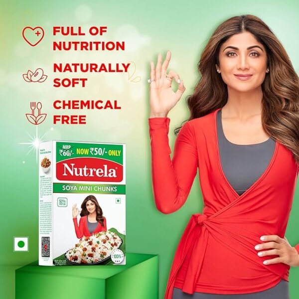 Nutrela Soya Mini Chunks 200gm - Image 5