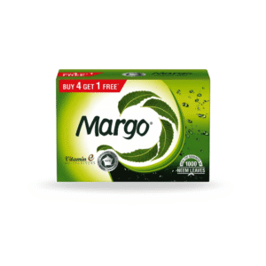 Margo 100% Original Neem Soap With Vitamin E 100 G (Buy 4 Get 1 Free)