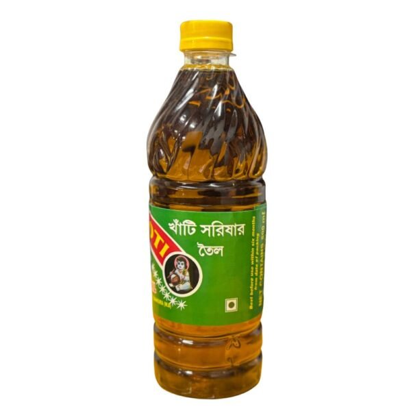 HiraMoti Pure Mustard Oil 500ml - Image 2
