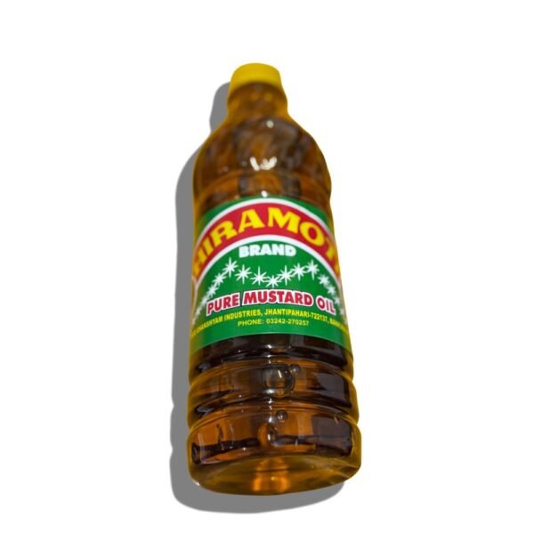 HiraMoti Pure Mustard Oil 500ml - Image 3