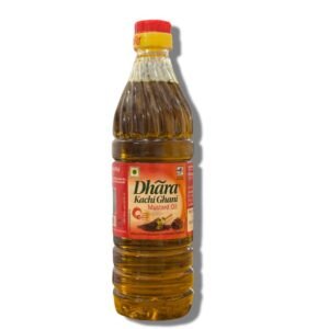 Dhara Kachi Ghani Mustard Oil Bottle 500ml