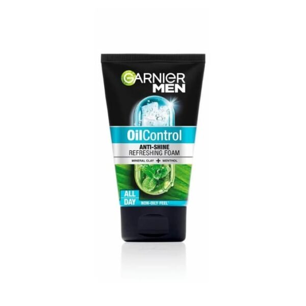 Garnier Men Oil Control Anti-Shine Refreshing Foam Facewash