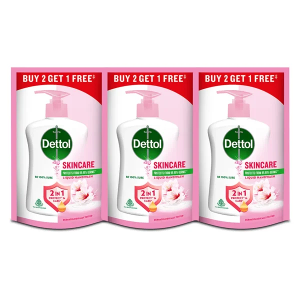 Dettol Hand Wash-175ml  (Set of 3) - Image 1