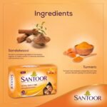 santoor sope 100 gram set