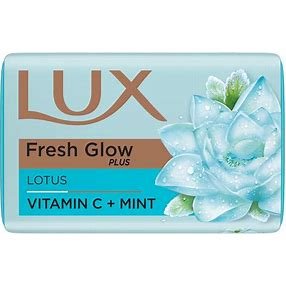 Lux Fresh Glow Plus Lotus & Vitamin C Mint Soap
