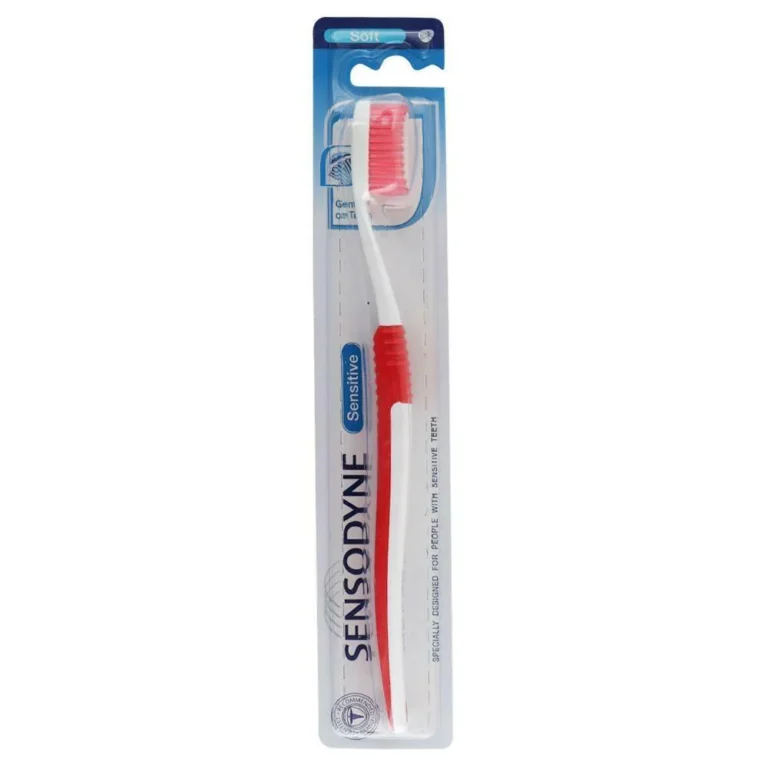 Sensodyne Sensitive Manual Toothbrush, Brush With Soft Bristles