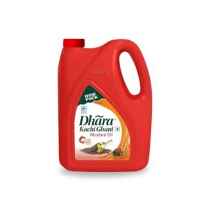 Dhara Kachi Ghani Mustard Oil Jar 5ltr