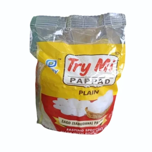 Try Mi Sabudana Pappad 80g
