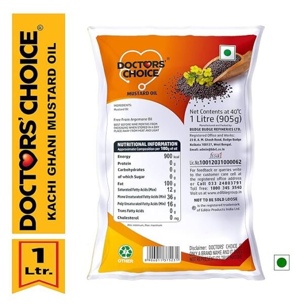 doctor choice mustard oil 1 l