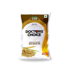 Doctors’ Choice Physically Refined Rice Bran Oil – 1 L pouch