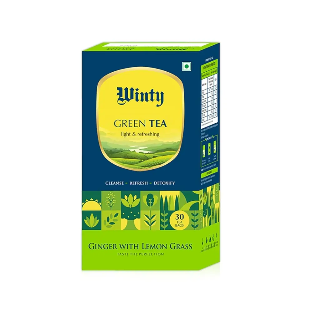 Winty Ginger & Lemongrass Green Tea