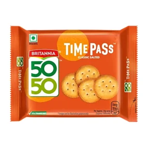 Britania 50-50 Time Pass Classic Salte 142gm